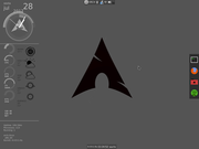 Xfce Mundo Cinza